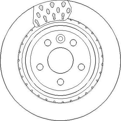 CAR MDC2034 - Əyləc Diski furqanavto.az