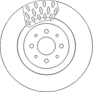 BENDIX BDS2054 - Əyləc Diski furqanavto.az