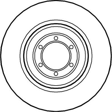NATIONAL NBD288 - Əyləc Diski furqanavto.az