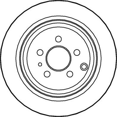 BOSCH 986478121 - Əyləc Diski furqanavto.az