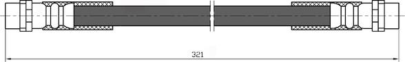 National NBH6018 - Əyləc şlanqı furqanavto.az