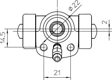 National NWC5039 - Təkər əyləc silindri furqanavto.az