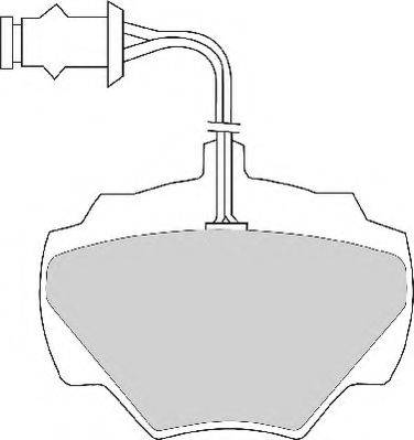 Motaquip VXL468 - Əyləc altlığı dəsti, əyləc diski furqanavto.az