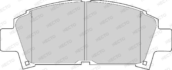 Necto FD6742A - Əyləc altlığı dəsti, əyləc diski furqanavto.az