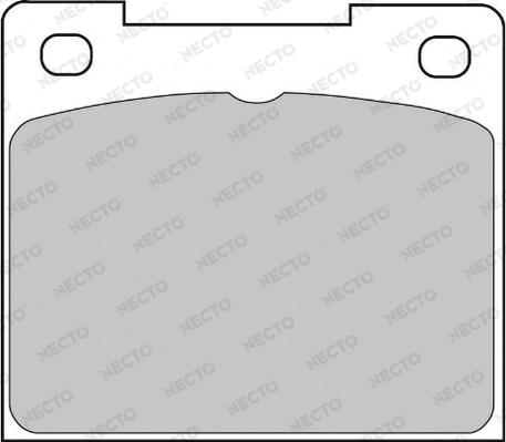 Necto FD6378A - Əyləc altlığı dəsti, əyləc diski furqanavto.az