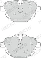 Necto FD7521A - Əyləc altlığı dəsti, əyləc diski furqanavto.az