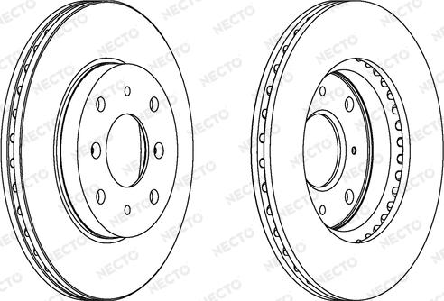 Necto WN463 - Əyləc Diski furqanavto.az