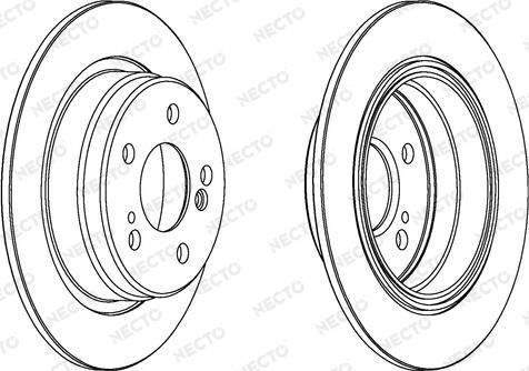 Necto WN590 - Əyləc Diski furqanavto.az