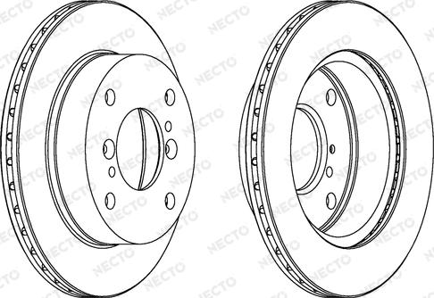 Necto WN541 - Əyləc Diski furqanavto.az