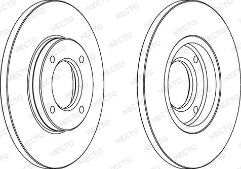 Necto WN580 - Əyləc Diski furqanavto.az