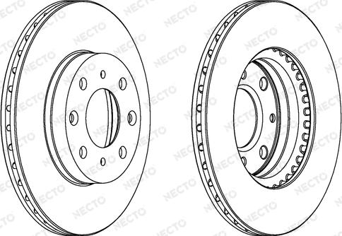 EURODEAL AUTOPARTS 583 - Əyləc Diski furqanavto.az