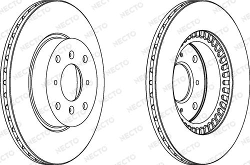 Necto WN687 - Əyləc Diski furqanavto.az