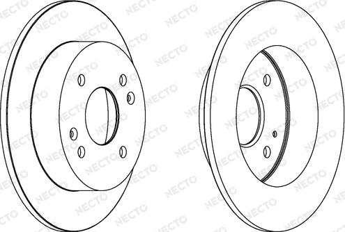 Necto WN1419 - Əyləc Diski furqanavto.az