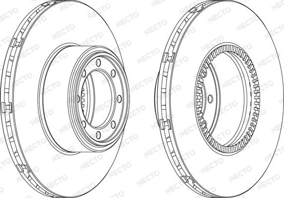 Necto WN1567 - Əyləc Diski furqanavto.az