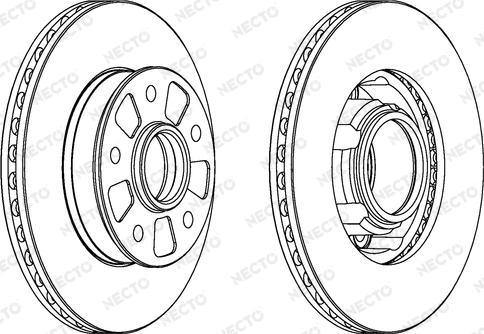 Necto WN1047 - Əyləc Diski furqanavto.az