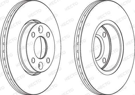 Necto WN1222 - Əyləc Diski furqanavto.az
