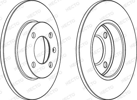 Necto WN220 - Əyləc Diski furqanavto.az