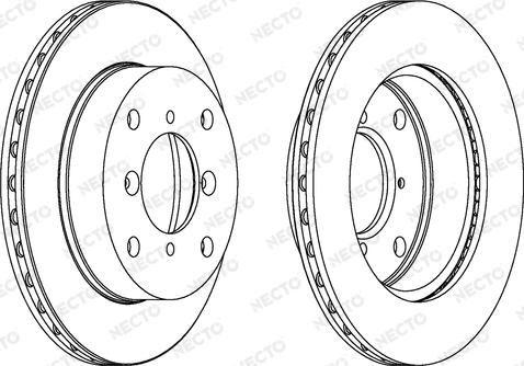 Necto WN757 - Əyləc Diski furqanavto.az