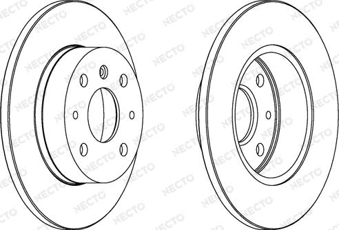 Necto WN782 - Əyləc Diski furqanavto.az