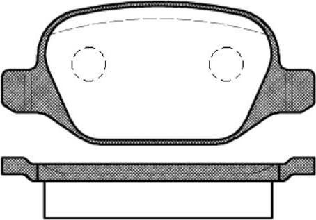 Roadhouse D14928692 - Əyləc altlığı dəsti, əyləc diski furqanavto.az