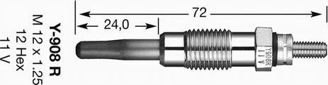 NGK 4585 - İşıqlandırma şamı www.furqanavto.az