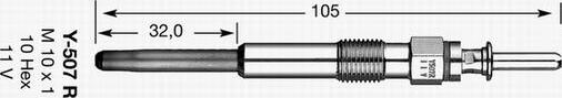 NGK 4600 - İşıqlandırma şamı www.furqanavto.az