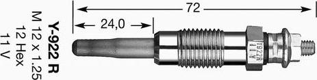 NGK 4356 - İşıqlandırma şamı www.furqanavto.az