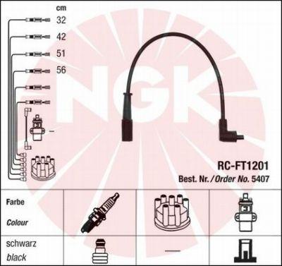 NGK 5407 - Alovlanma kabeli dəsti furqanavto.az
