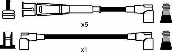 NGK 0744 - Alovlanma kabeli dəsti furqanavto.az