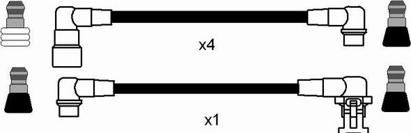 NGK 8464 - Alovlanma kabeli dəsti furqanavto.az