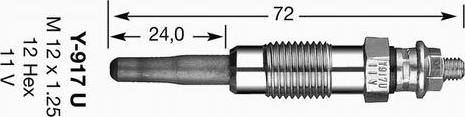 NGK 3219 - İşıqlandırma şamı www.furqanavto.az