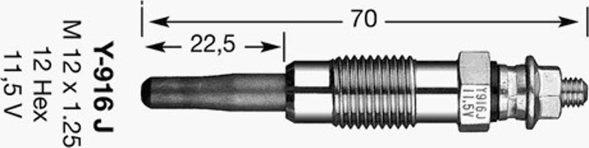 NGK D-Power  6 - İşıqlandırma şamı furqanavto.az