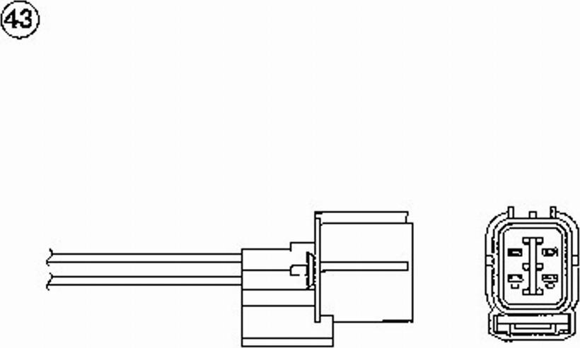 NGK OZA501-H17 - Lambda Sensoru furqanavto.az