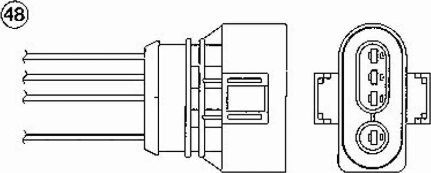 NGK OZA659-EE36 - Lambda Sensoru furqanavto.az
