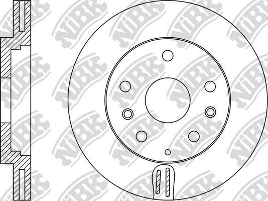 NiBK RN1503 - Əyləc Diski furqanavto.az