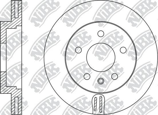 NiBK RN1511 - Əyləc Diski furqanavto.az