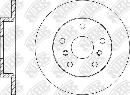 NiBK RN1570 - Əyləc Diski furqanavto.az
