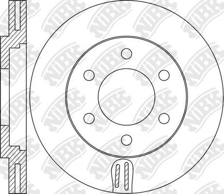 DJ Parts BD2734 - Əyləc Diski furqanavto.az