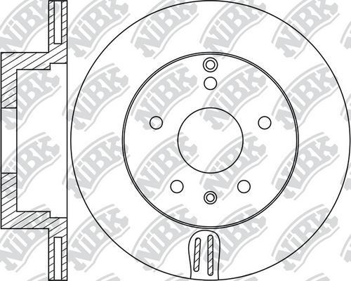 NiBK RN1677 - Əyləc Diski furqanavto.az
