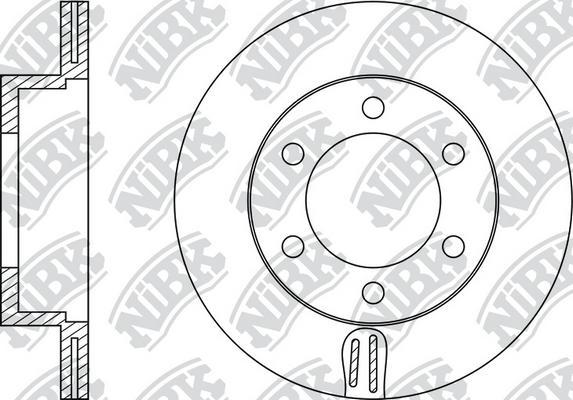 NiBK RN1128 - Əyləc Diski furqanavto.az