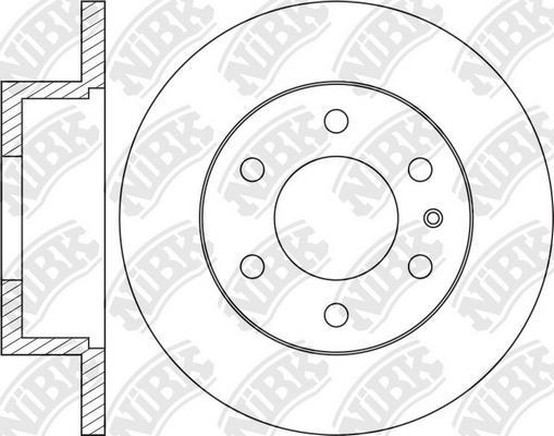 NiBK RN2083 - Əyləc Diski furqanavto.az