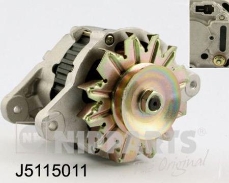 Nipparts J5115011 - Alternator furqanavto.az