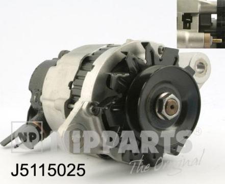 Nipparts J5115025 - Alternator furqanavto.az