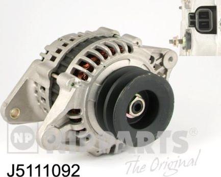 Nipparts J5111092 - Alternator furqanavto.az