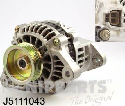 Nipparts J5111043 - Alternator furqanavto.az