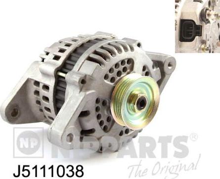 Nipparts J5111038 - Alternator furqanavto.az