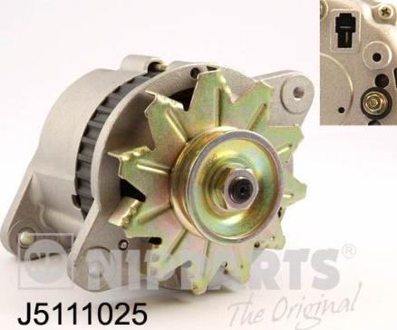 Nipparts J5111025 - Alternator furqanavto.az