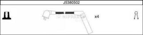 Nipparts J5380502 - Alovlanma kabeli dəsti furqanavto.az