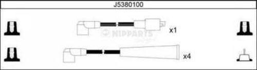 Nipparts J5380100 - Alovlanma kabeli dəsti furqanavto.az