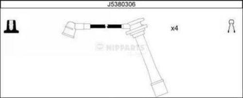 Nipparts J5380306 - Alovlanma kabeli dəsti furqanavto.az